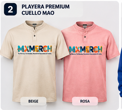 Playera premium MX Merch