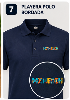 Polo bordada MX Merch